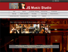 Tablet Screenshot of jsmusic.biz